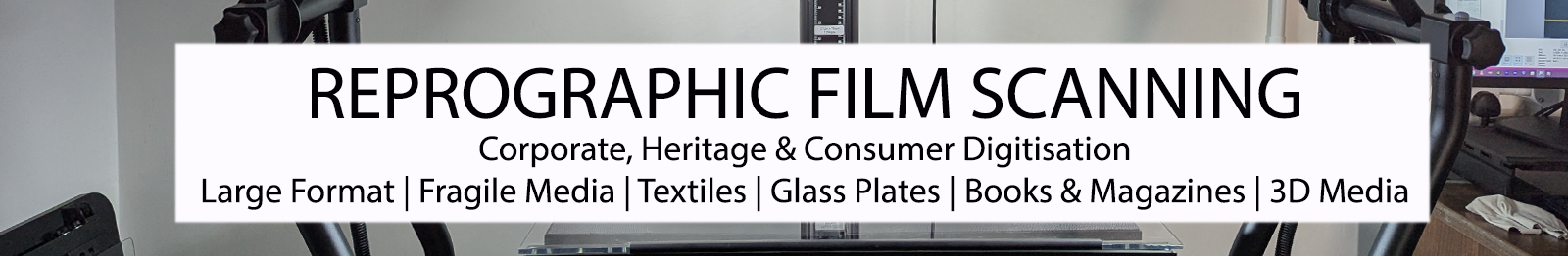 Reprographic Film Scanning in Oxford UK